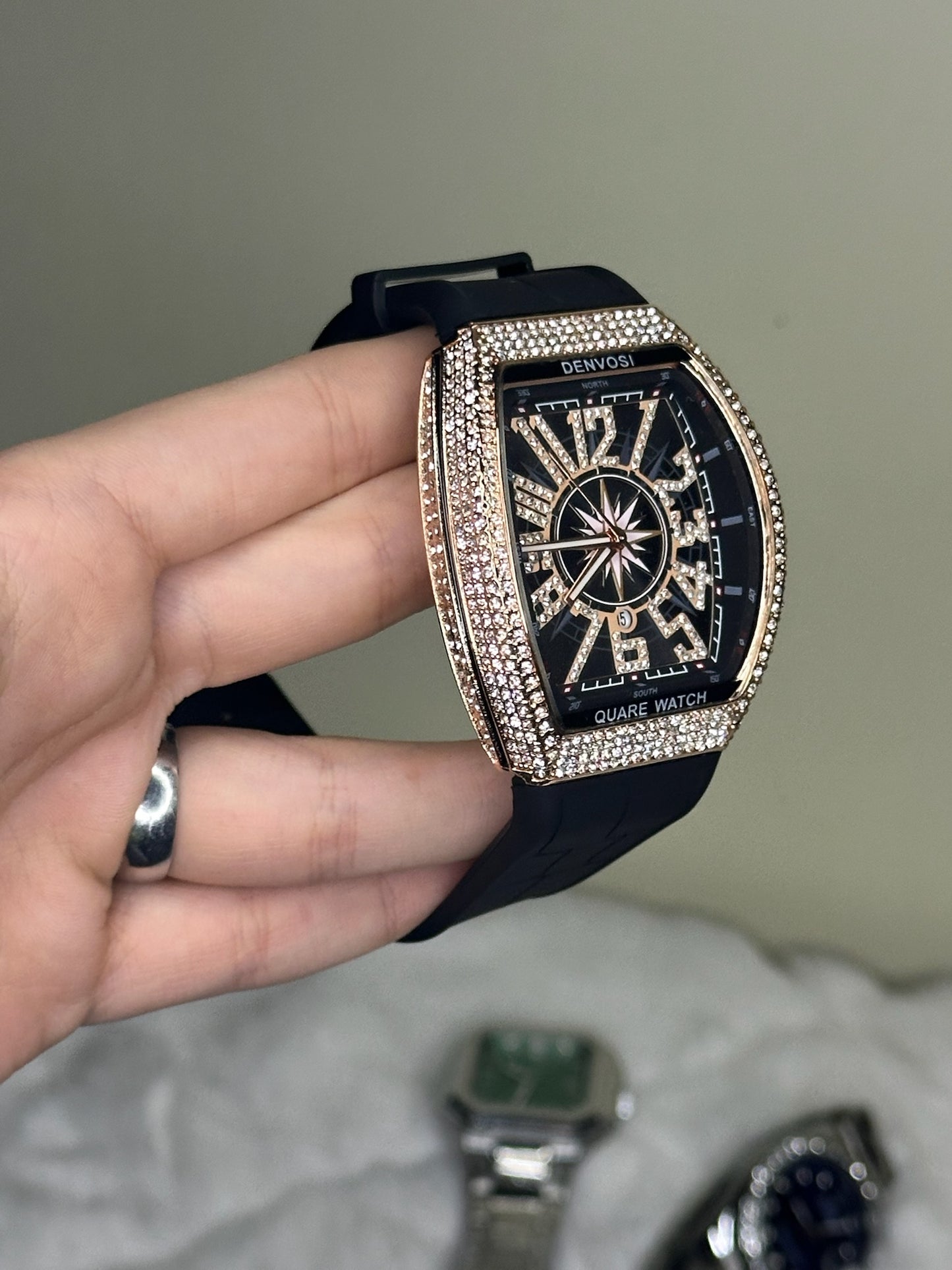 FM Diamond Watch (Available in 2 colors)