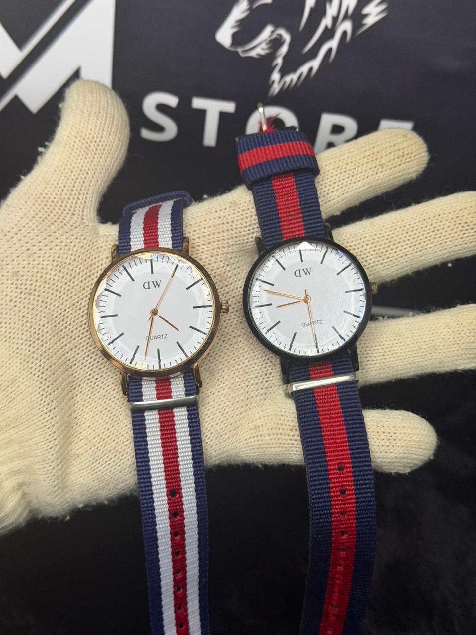 BUY 1 GET ONE Nylon Strap Dual Color watch (Used)
