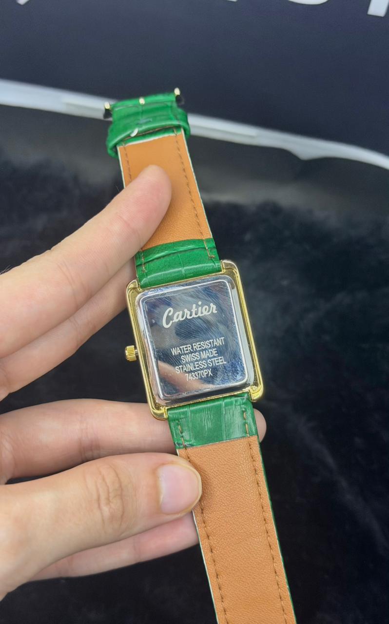 Cartier old money tank watch (Available in 6 colors)