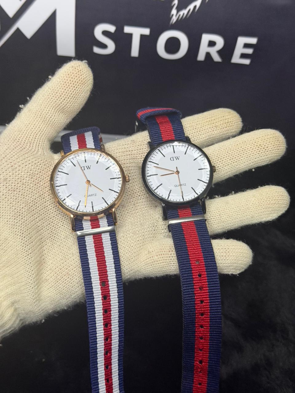 BUY 1 GET ONE Nylon Strap Dual Color watch (Used)