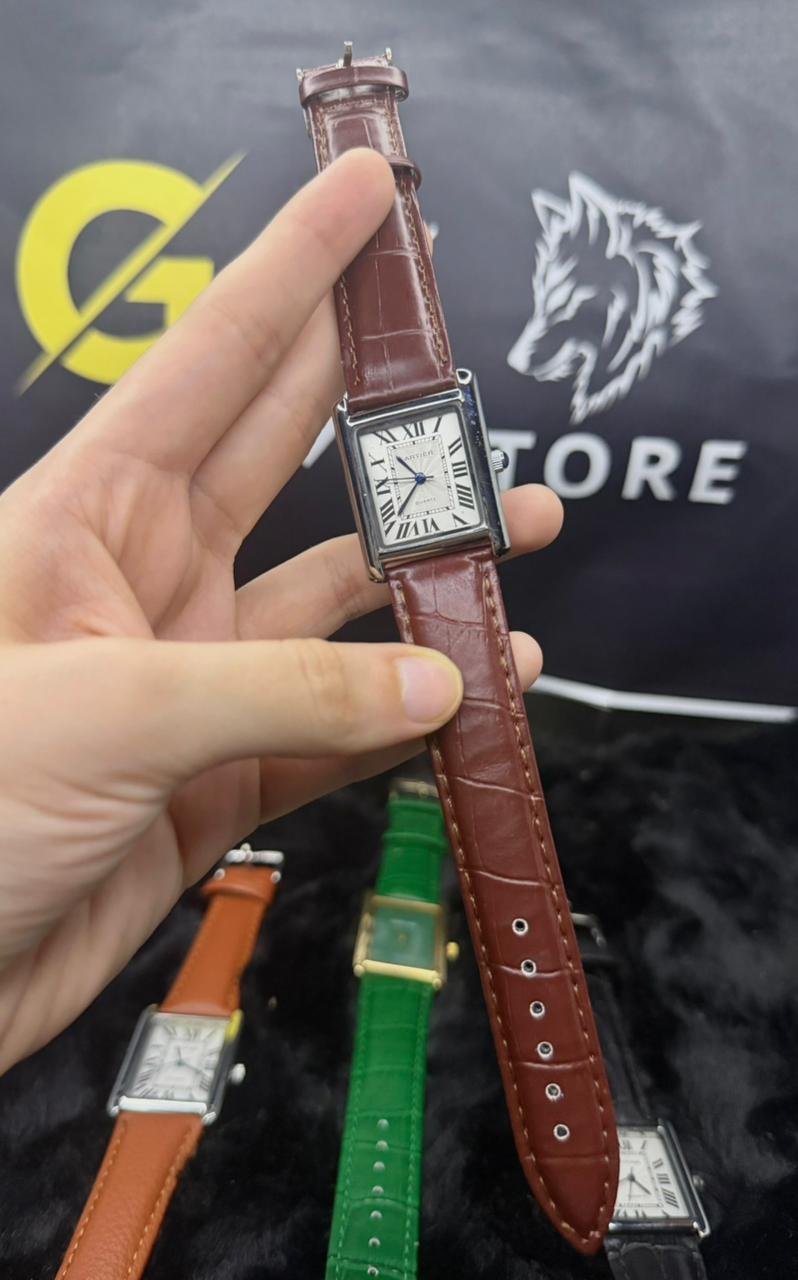 Cartier old money tank watch (Available in 6 colors)