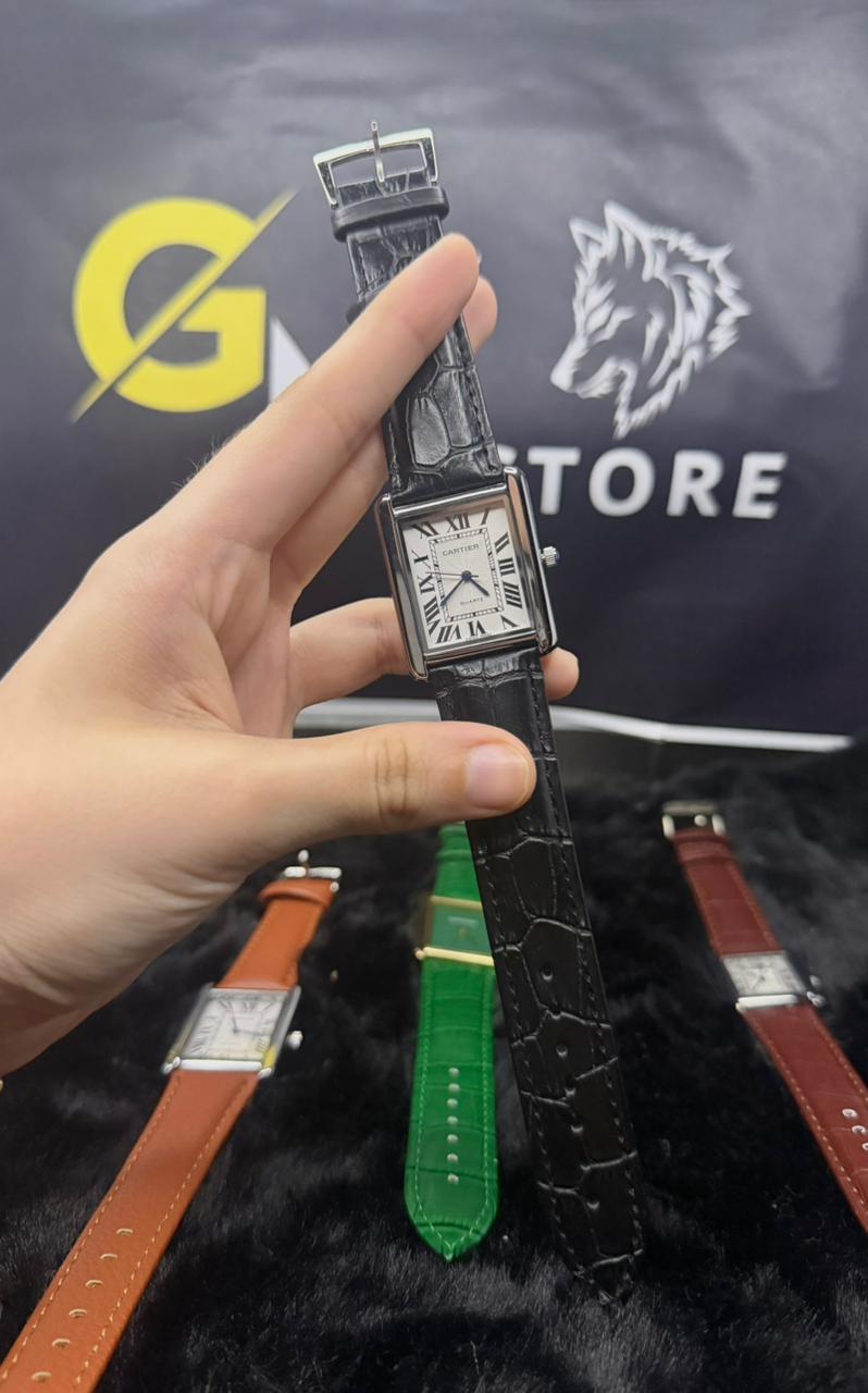 Cartier old money tank watch (Available in 6 colors)