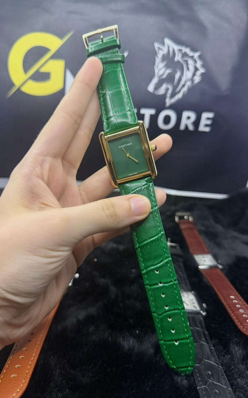 Cartier old money tank watch (Available in 6 colors)