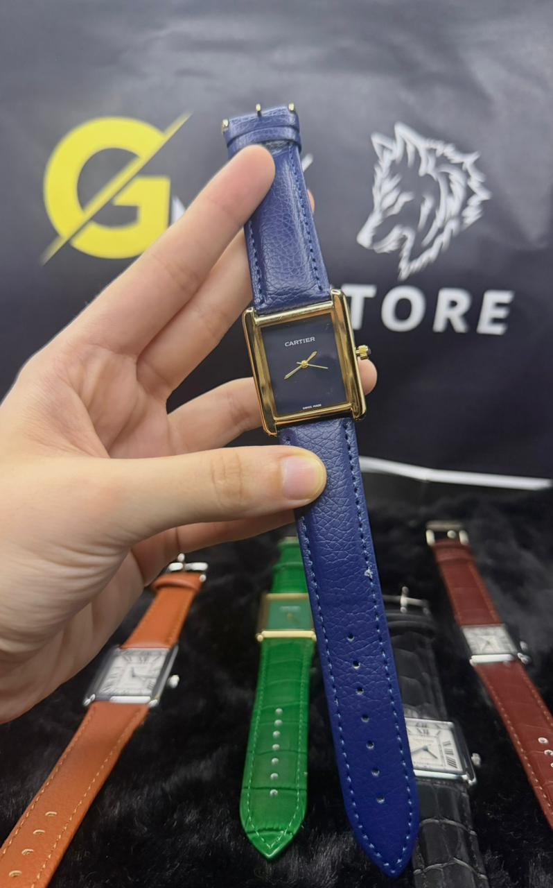 Cartier old money tank watch (Available in 6 colors)