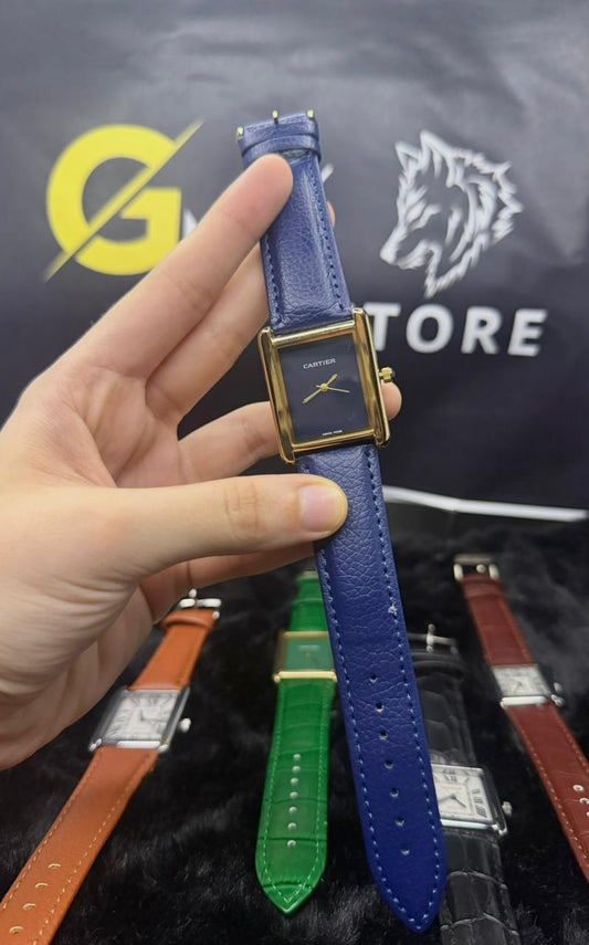 Cartier old money tank watch (Available in 6 colors)