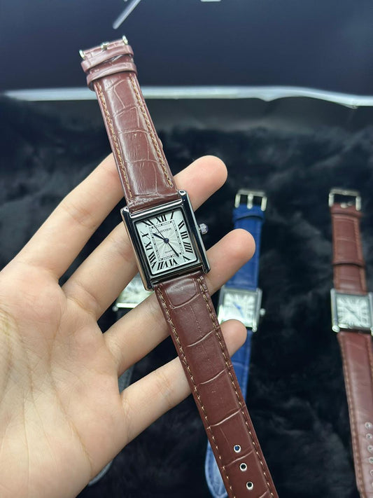 Tank Watch (Available in 3 colors)