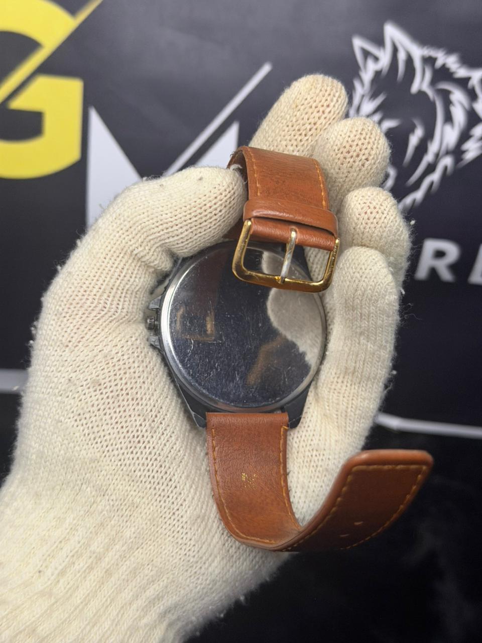 Brown Leather Strap Watch (Used)
