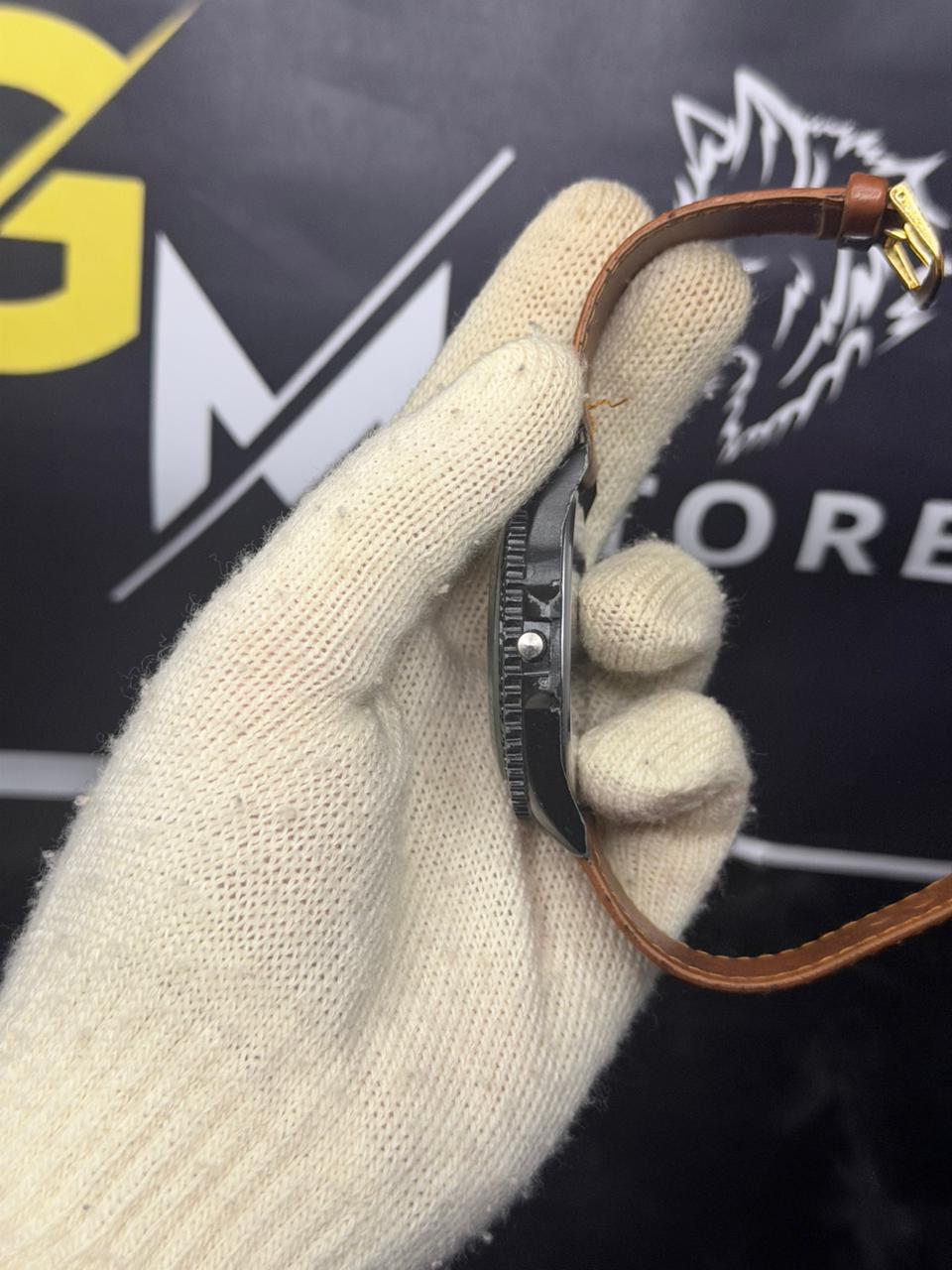 Brown Leather Strap Watch (Used)