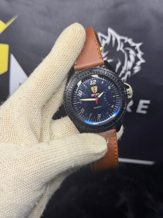 Brown Leather Strap Watch (Used)